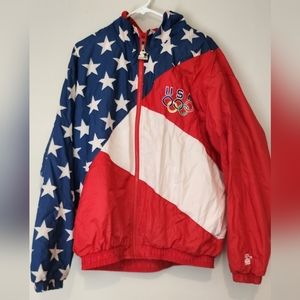 Vintage 1996 Team USA Olympics Starter Jackets Stars and Stripes XL